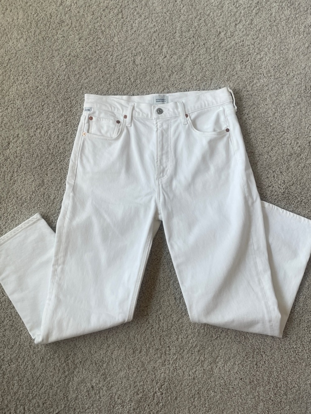 Citizen white Isola jeans size 27